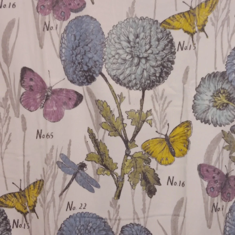 Peri Botanical Butterfly Bath Towel 54